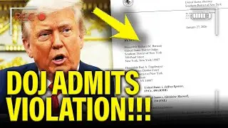 Trump DOJ Makes INCRIMINATING ADMISSION on EPSTEIN FILES