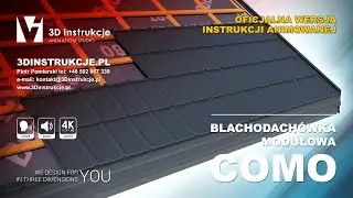 Blachodachówka modułowa COMO