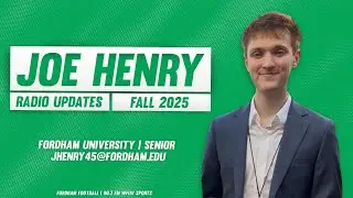 Fall 2025 Live Radio Updates | Joe Henry