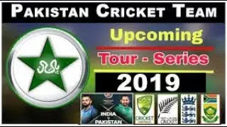 Pakistan cricket schedule 2019