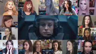 Girls React To Captain Marvel Trailer 2 Reaction Mashup