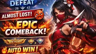 EPIC COMEBACK Hanabi! Dari Hampir Kalah Jadi MENANG | Rank Epic&ndash;Mythic