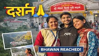 NEW YEAR KE LIYE AGYE  MATA VAISHNO DEVI II FAMILY VLOGS