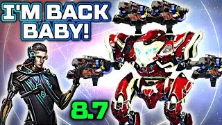 SPECTRE Returns! w/ NEW Amazing Buff Longer Stealth | War Robots 8.7 MK3 Gameplay WR