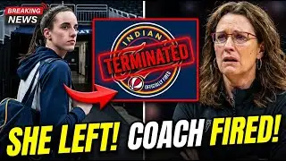 Caitlin Clark LEAVES League After Stephanie White FIRED — Fans OUTRAGED