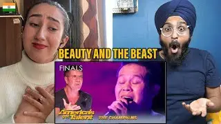 Marcelito Pomoy - Beauty and the Beast AGT CHAMPIONS REACTION | Solo Duet!!!