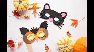 Easy DIY Animal Masks From Craft Foam | Welcome to Nana's