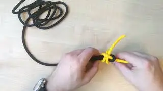 #04 - Double clove hitch to double bowline knot - Kosangisa bansinga mibale ya bokeseni