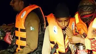 Trapped Family Evacuated in Night Rescue Operation at River Sutlej, Bahawalnagar