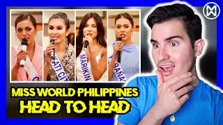 Miss World Philippines 2022 - Head to Head Challenge Reaction - Preliminary Round