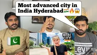 Ultra Modern INDIAN City 🇮🇳 HITEC City, HYDERABAD (Cyberbad) |PAKISTANI REACTION