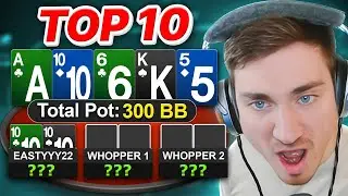 THE WORST PLAYED HAND I'VE EVER SEEN?! | Top 10 Hands Ep. 159