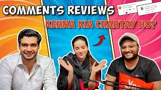 Reaction On Hilarious and Naughty Comments On Our Videos | Reaction Squad Pk