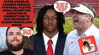 Former UGA  football player, Akhil Crumpton arrested in connection to murder of Elijah Wood