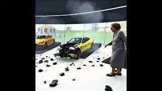 In the Store Grandma Tests BMW M4 in Car Simulator 2 #carsimulator2 #carsimulator2newupdate #shorts