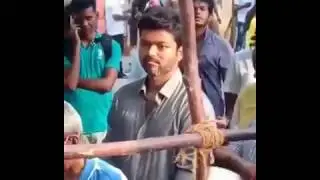 ThalapathyVIJAY waiting to cast his vote!!!!  #Thalapathyvijayvote #vijayvoteinelection