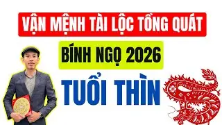 VẬN MỆNH TUỔI THÌN Trong Năm 2026 | TIỀN TÀI Nhiều Song Phải Thận Trọng