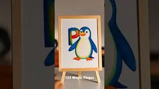 123 Magic Finger | Drawing & Painting Letter 
