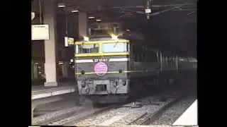 懐かし映像　北陸のJR車両 寝台特急「北陸」、485系「雷鳥」「かがやき」「きらめき」、特急色の583系に「トワイライトエクスプレス」などなど、1992年7月 懐かしい車両が登場