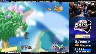 SSS EC 01 - CT EMP Mew2King vs Stranded - Losers Finals - Smash 64
