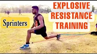 Increase explosive power top 8 drills with resistance band #resistancebands #drills #explosivepower