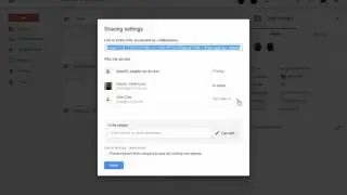 Removing access to a folder in Google Drive