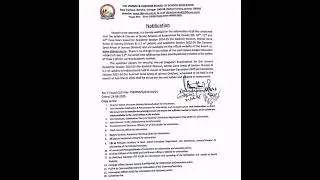 Jk Bose Class 9th,10th, 11TH, 12TH Syllabus Update #jkbose #Syllabus #youtubeshorts