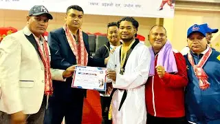 Nitish Bishwokarma vs Santosh| Bagmati Vs Lumbini| Male 80 K.G. fight| National game 🥇