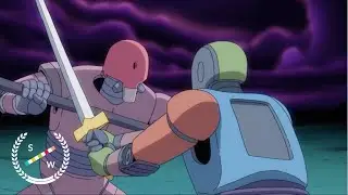 The Desert | Sci-Fi Animated Short Film About Fighting Robots