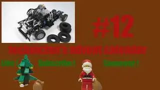 Custom Lego&reg; Technic Advent Calendar #12