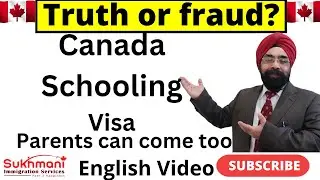 The SHOCKING TRUTH about Minor Schooling visa?||English Video|| Sukhmani Immigration||
