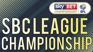 FIFA 17 - NEW SBC LEAGUE!? 