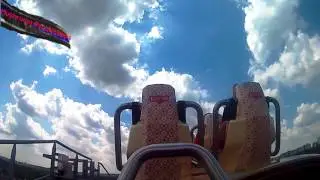 Lech Coaster - Legendia, Poland - Back Row (60FPS)