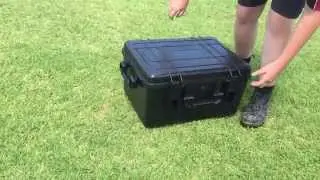 DJI Phantom Vision cases water test