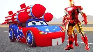 Rocket Lightning McQueen + Iron Man / GTA IV Mods