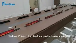 Paperless conference system monitor lifter
