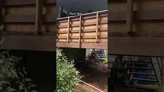 OSB and Siding Replacement Before and After