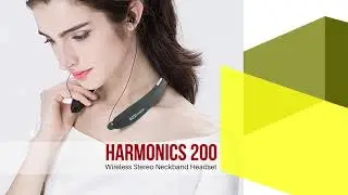 Harmonics 200 - Wireless Stereo Neckband Headset