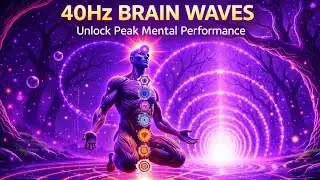 40Hz Brain Waves | Unlock Peak Mental Performance