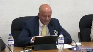 Board of Education Action Meeting  August 26, 2025
