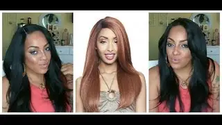 WERK IT MANE CONCEPT Brown Sugar BS201 Human Hair Blend Sistawigs.com