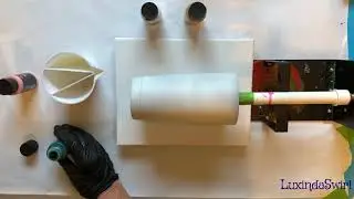 Arteza Ready-Pour Paints on a Tumbler with MMG Double Split Cup AND 109 Subscribers - WOOHOO!!!!