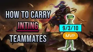 How to Carry INTING TEAMMATES as Top Lane | League of Legends SoloQ Climbing Tips