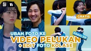 PLUS EDIT KOLASE‼️CARA UBAH FOTO MENJADI VIDEO AI PELUKAN MENGGUNAKAN VIDU STUDIO AI