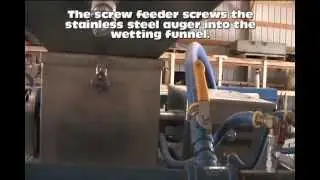 Polymer Make-Down System for Wastewater Treatment - Clearwater Industries Model 500