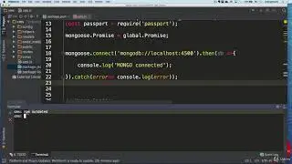 Connecting to MongoDB using an ODM   Mongoose . Database - How to use MongoDB. Node JS