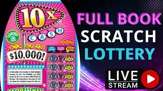 ‼️LIVE LOTTERY‼️FULL BOOK SCRATCH TICKETS