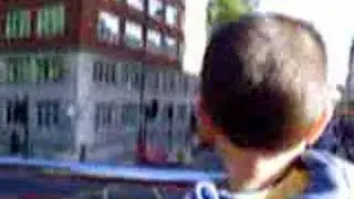 Double Decker Bus Ride in London, England