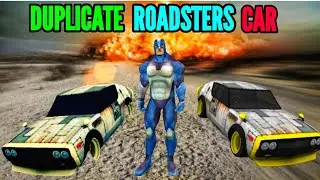 duplicate roadster car in rope hero vice town || pagal gamerz