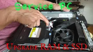 PERBAIKI KOMPUTER DAN UPGRADE RAM serta SSD PC Dell Optiplex 3020.